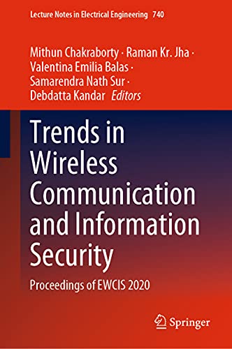 Trends in Wireless Communication and Information Security Proceedings of EWCIS  [Hardcover]