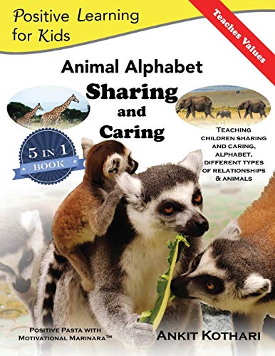 Animal Alphabet Sharing And Caring 5-In-1 Book Teaching Children Sharing, Carin [Paperback]