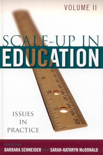 Scale-Up in Education: Issues in Practice [Hardcover]