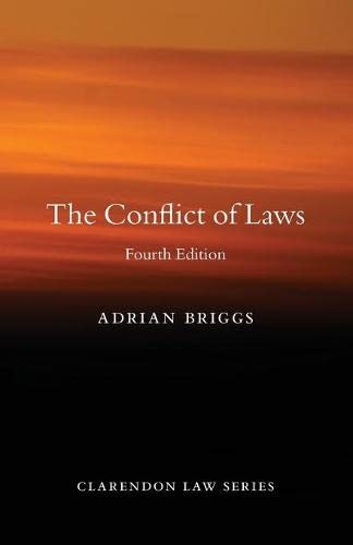 The Conflict of Laws [Paperback]