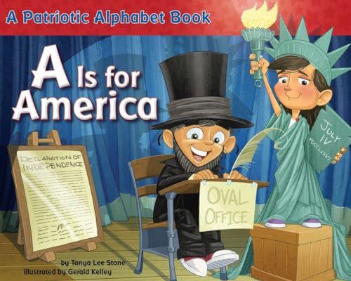 A Is for America: A Patriotic Alphabet Book [Paperback]