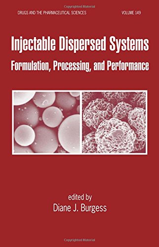 Injectable Dispersed Systems Formulation, Processing, and Performance [Hardcover]