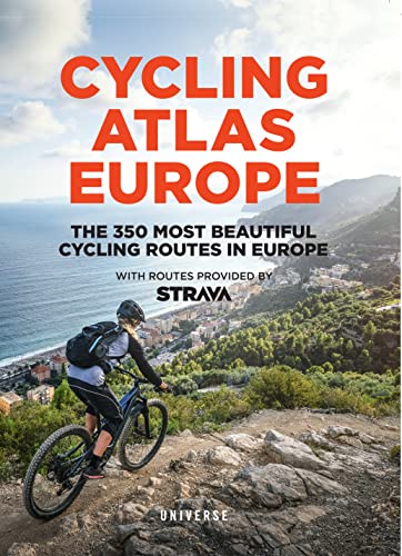 Cycling Atlas Europe: The 350 Most Beautiful Cycling Trips in Europe [Paperback]