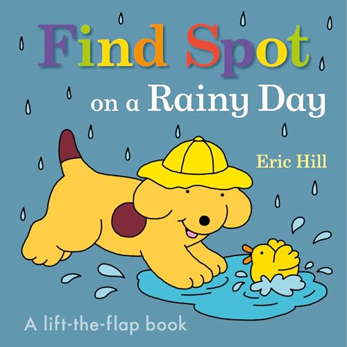 Find Spot on a Rainy Day: A Lift-the-Flap Book [Board book]