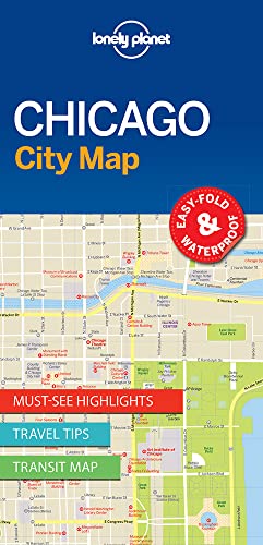 Lonely Planet Chicago City Map [Sheet map, folded]