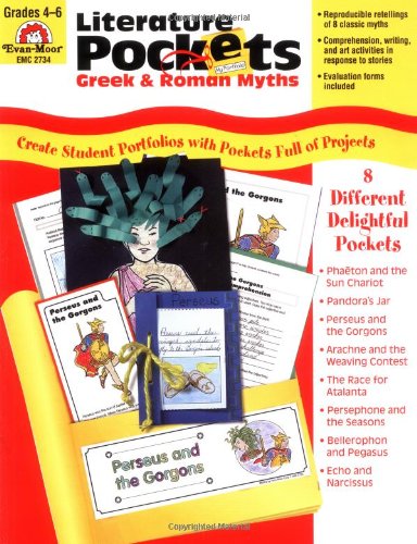 Literature Pockets, Greek & Roman Myths, Grades 4-6 [Paperback]