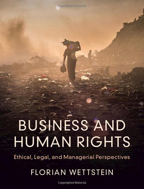 Business and Human Rights Ethical, Legal, and Managerial Perspectives [Hardcover]