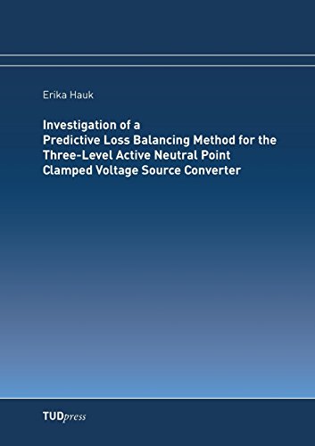 Investigation Of A Predictive Loss Balancing Method For The Three-Level Active N [Paperback]