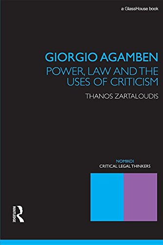 Giorgio Agamben Poer, La and the Uses of Criticism [Paperback]