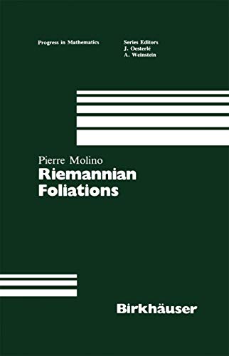 Riemannian Foliations [Paperback]