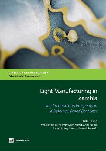 Light Manufacturing in Zambia Job Creation and Prosperity in a Resource-Based E [Paperback]