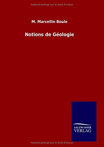 Notions De Giologie (french Edition) [Hardcover]