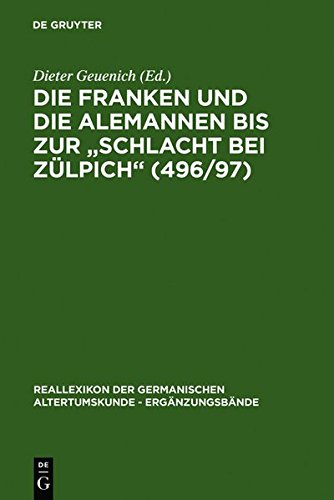 Franken und die Alemannen Bis Zur  Schlacht Bei Zulpich  (496/97) [Hardcover]