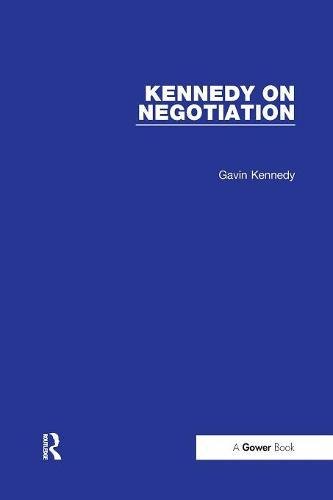 Kennedy on Negotiation [Paperback]