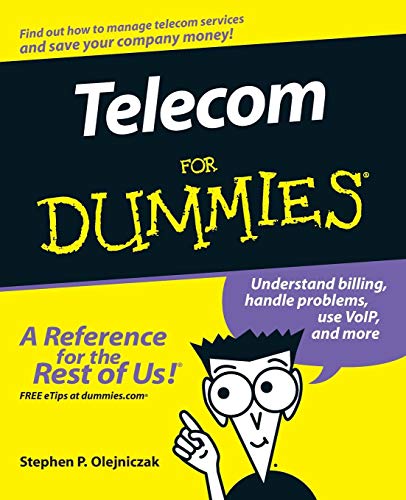 Telecom For Dummies [Paperback]