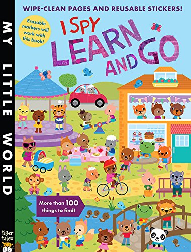 I Spy Learn And Go (my Little World) [Paperback]