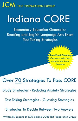 Indiana CORE Elementary Education Generalist Reading and English Language Arts [Paperback]