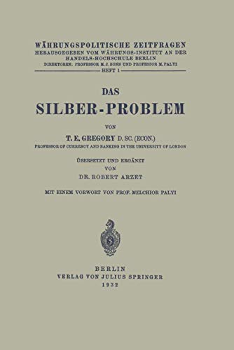 Das Silber-Problem [Paperback]