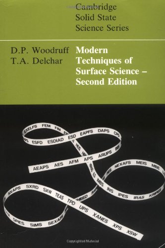 Modern Techniques of Surface Science [Paperback]