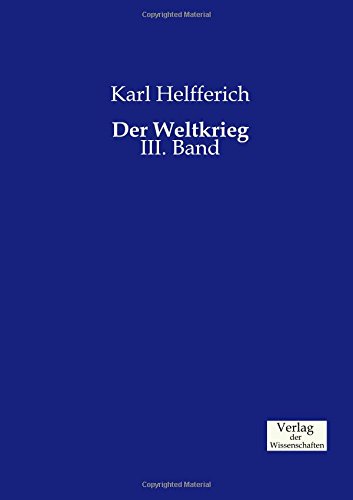 Der Weltkrieg (german Edition) [Paperback]