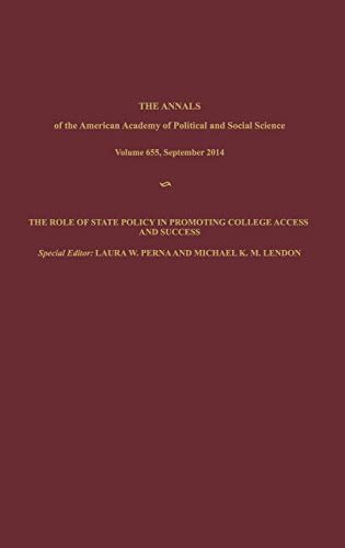 The Role of State Policy in Promoting College Access and Success [Hardcover]