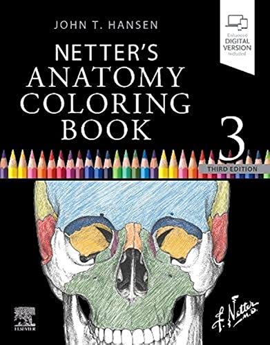 Netter's Anatomy Coloring Book [Paperback]