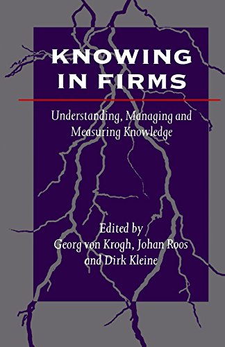 Knoing in Firms Understanding, Managing and Measuring Knoledge [Paperback]