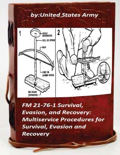 Fm 21-76-1 Survival, Evasion, And Recovery Multiservice Procedures For Survival [Paperback]