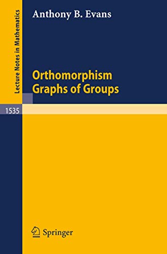 Orthomorphism Graphs of Groups [Paperback]