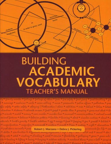 Building Academic Vocabulary: Teacher???s Manual [Paperback]