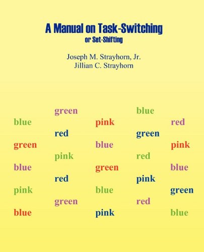 Manual On Task-Sitching Or Set-Shifting [Paperback]