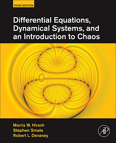 Differential Equations, Dynamical Systems, and an Introduction to Chaos [Hardcover]