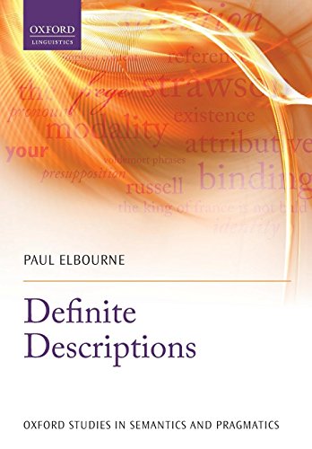 Definite Descriptions [Paperback]