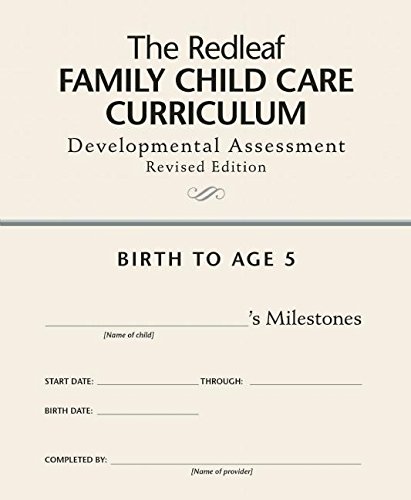 The Redleaf Family Child Care Curriculum Developmental Assessment [10-pack] [Paperback]