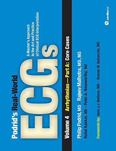 Podrid&aposs Real-World ECGs, Vol 4 Arrhythmias [Paperback]