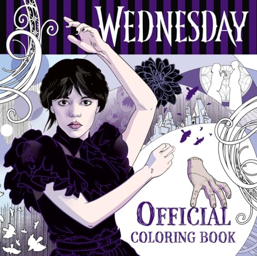 Wednesday: Official Coloring Book [Paperback]