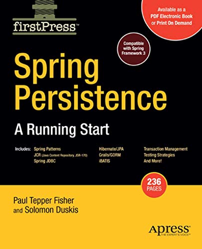 Spring Persistence -- A Running Start [Paperback]