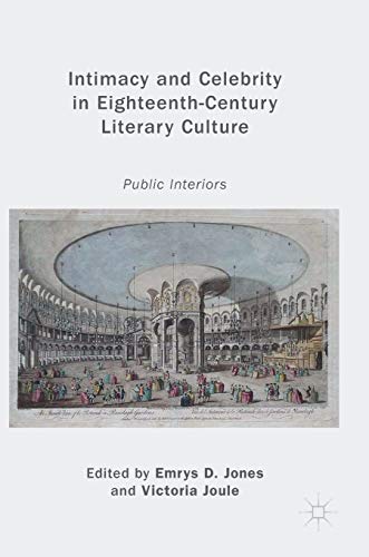 Intimacy and Celebrity in Eighteenth-Century Literary Culture Public Interiors [Hardcover]