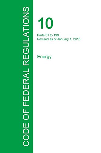 Code Of Federal Regulations Title 10, Volume 2, January 1, 2015 [Paperback]