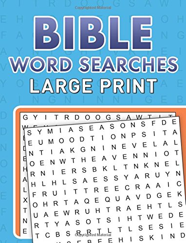 Bible Word Searches Large Print [Paperback]