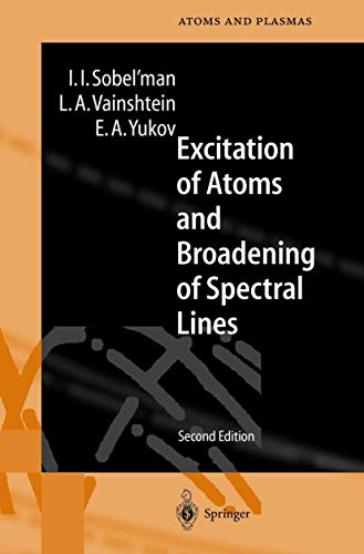 Excitation of Atoms and Broadening of Spectral Lines [Paperback]