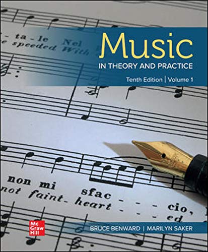 GEN COMBO LOOSE LEAF MUSIC IN THEORY & PRACTICE VOLUME 1 WORKBOOK VOLUME 1 [Mixed media product]