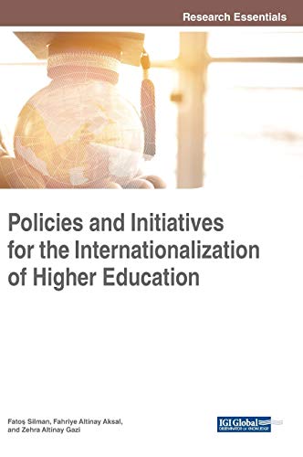 Policies and Initiatives for the Internationalization of Higher Education in Dev [Hardcover]