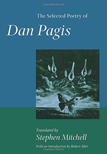 The Selected Poetry of Dan Pagis [Paperback]