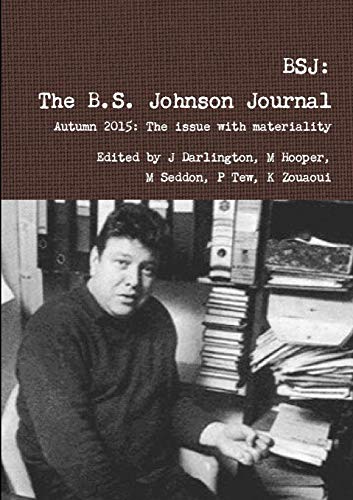 Bsj The Bs Johnson Journal 2 [Paperback]