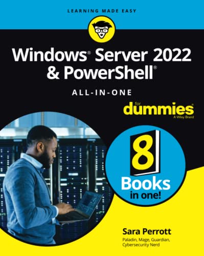 Windows Server 2022 & PowerShell All-in-One For Dummies [Paperback]