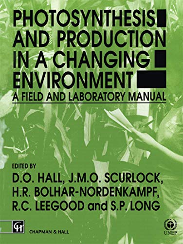 Photosynthesis and Production in a Changing E