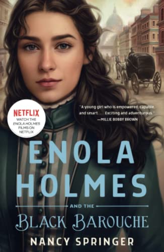 Enola Holmes and the Black Barouche [Paperback]