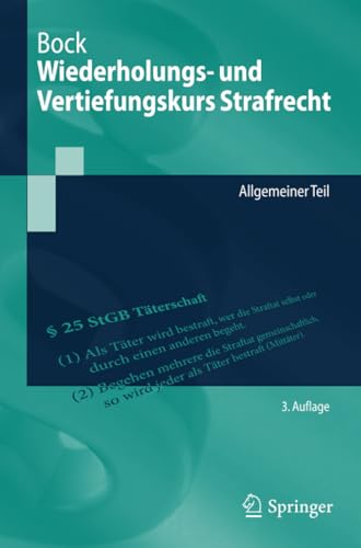 Wiederholungs- und Vertiefungskurs Strafrecht Allgemeiner Teil [Paperback]