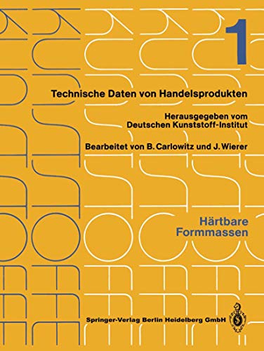 Hrtbare Formmassen: Merkbltter 1400 [Paperback]